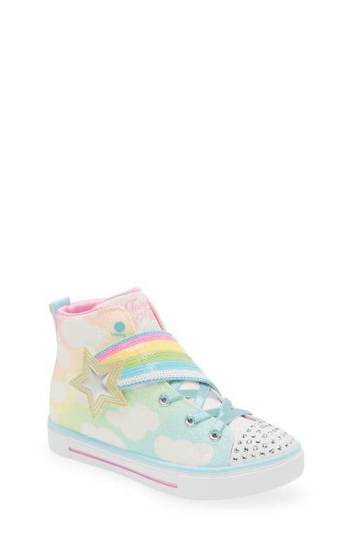 SKECHERS Twinkle Sparks Sneaker Blue Multi at Nordstrom, M