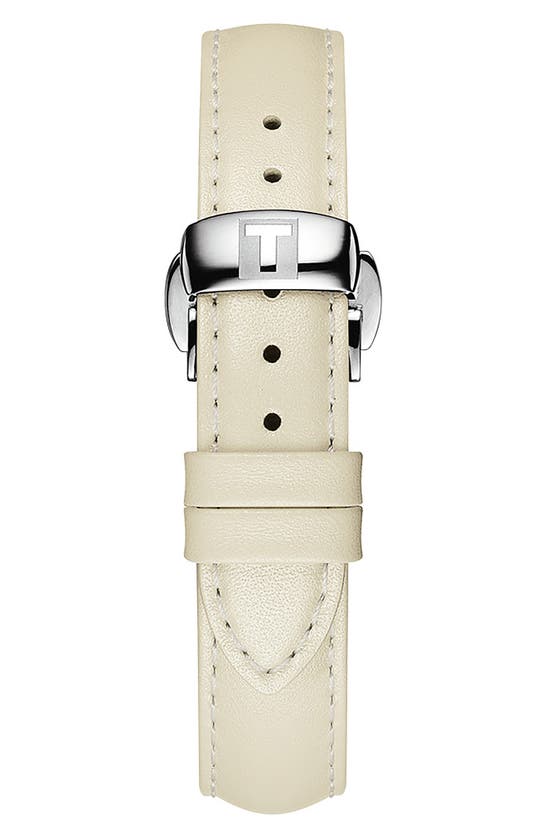 Tissot T-my Automatic Bracelet Watch & Leather Strap Gift Set, 29.3mm In White Mother Of Pearl