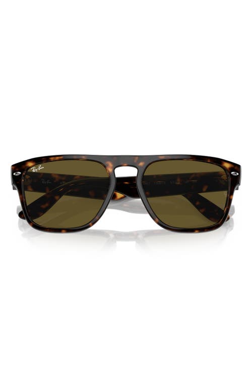 Ray-Ban 57mm Square Sunglasses in Havana at Nordstrom