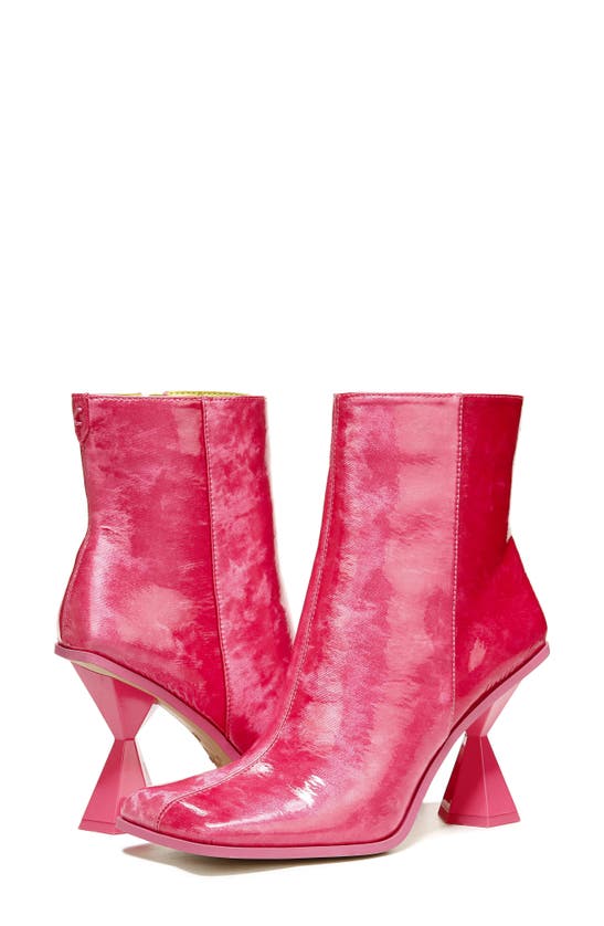 Circus By Sam Edelman Rosalie Two-tone Bootie In Punk Pink