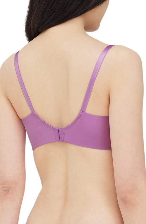 Shop Skarlett Blue Entice Underwire Balconette Bra In Lilac/nyln