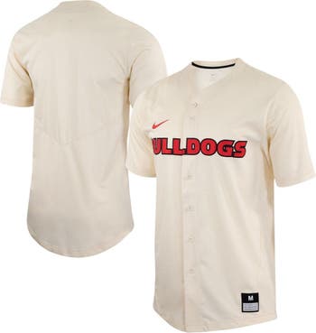 Men's Nike Black Georgia Bulldogs Replica Baseball Jersey Size: Medium