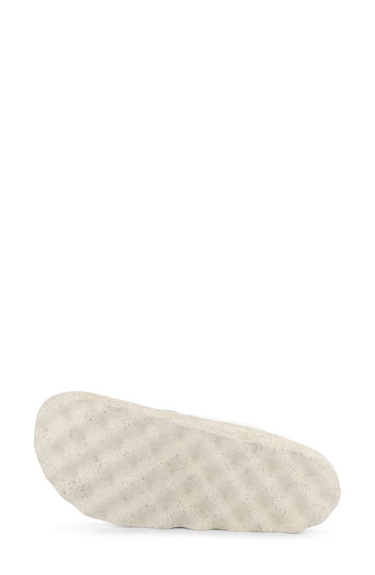 Asportuguesas Cami Platform Flip Flop In White Eco Faux Leather