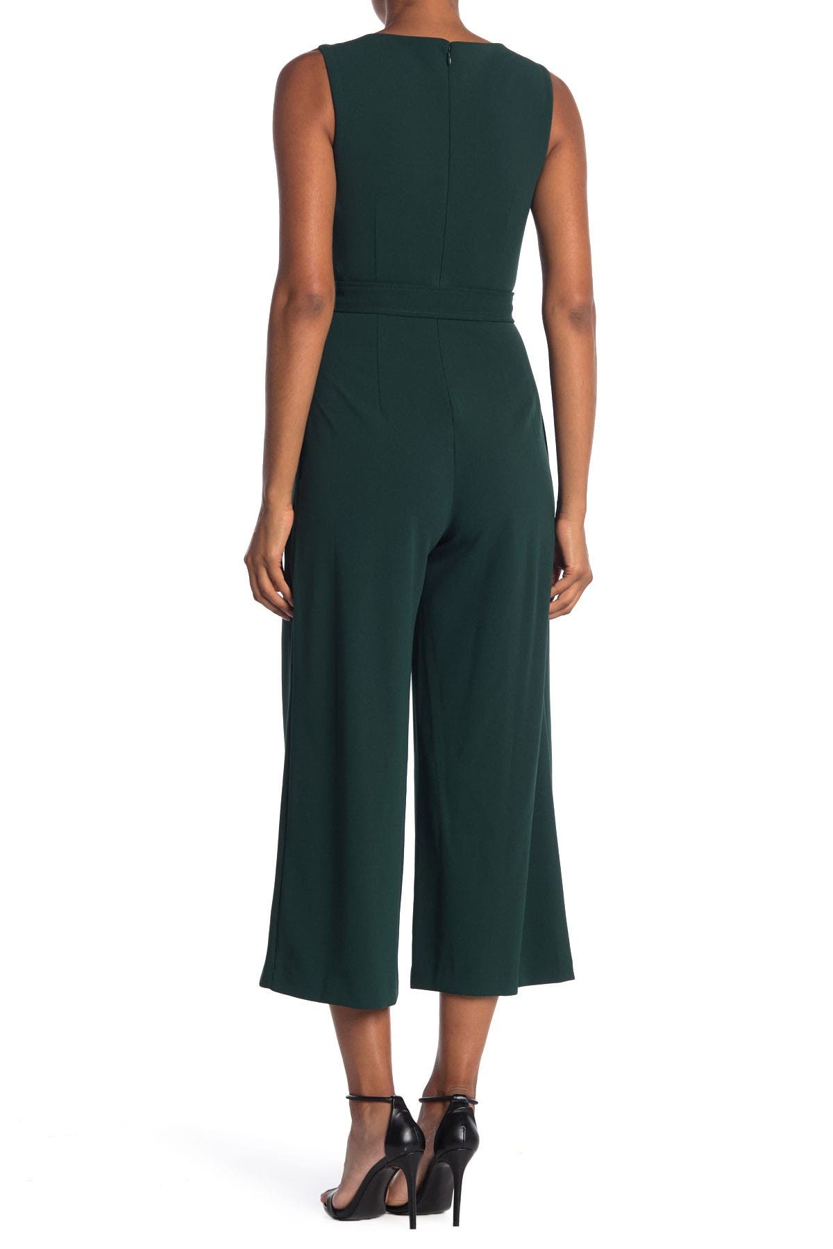 Calvin Klein | V-Neck Sleeveless Wide Leg Jumpsuit | Nordstrom Rack