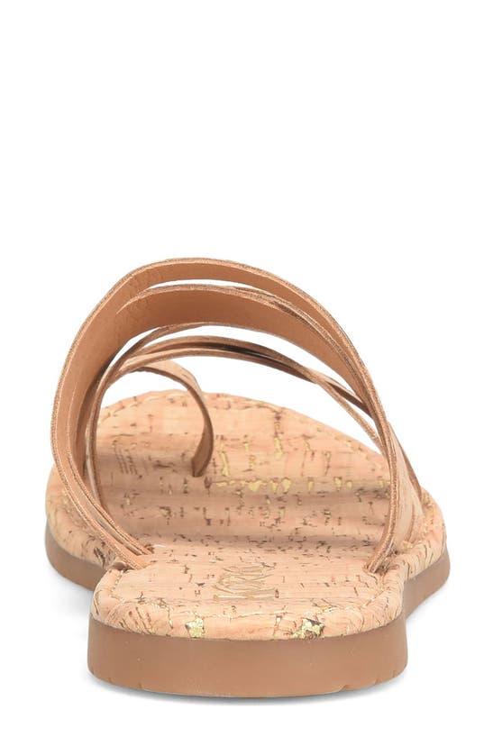 Shop Korks Clemmons Strappy Sandal In Natural Cork