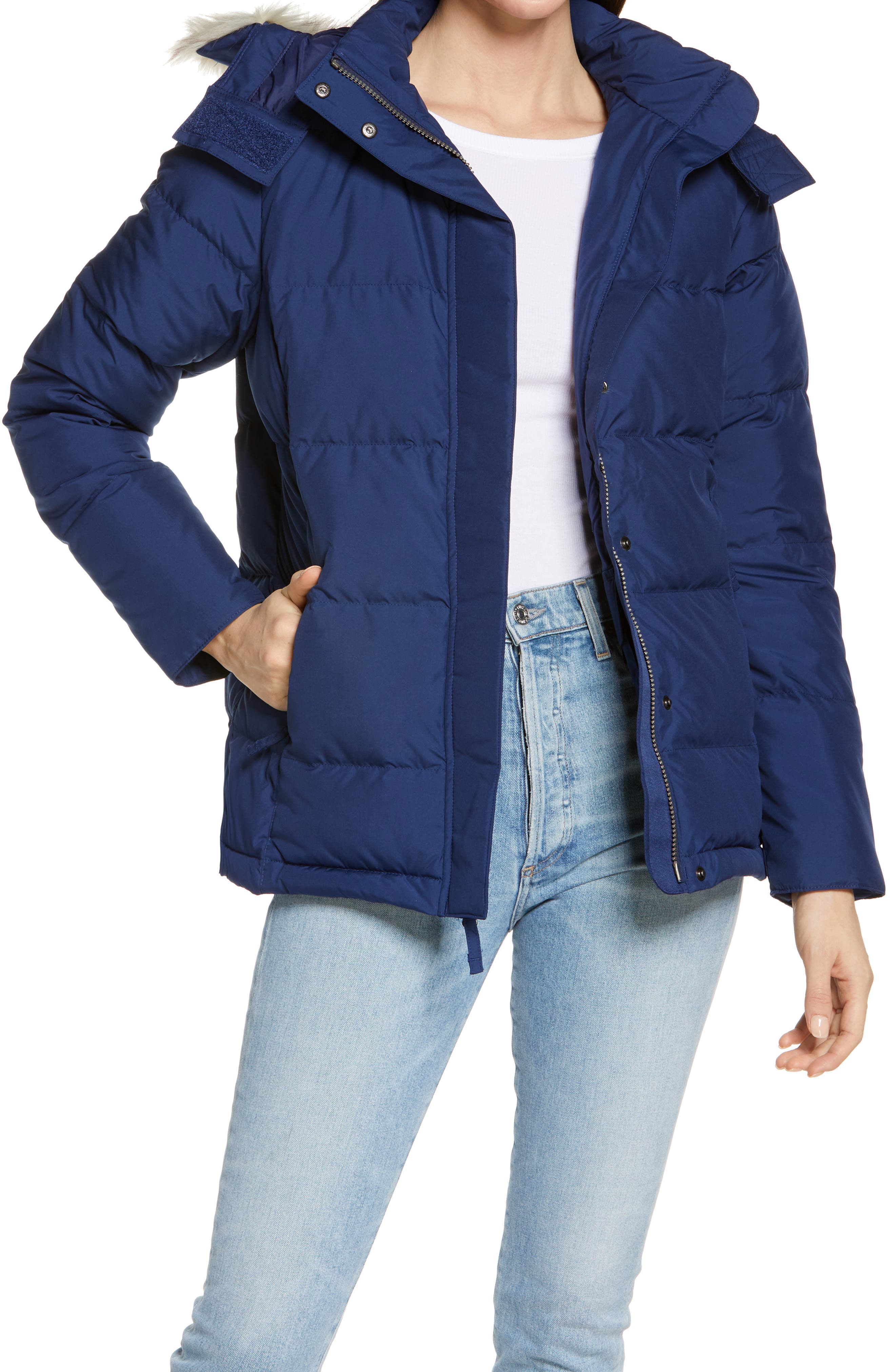 ll bean faux shearling coat