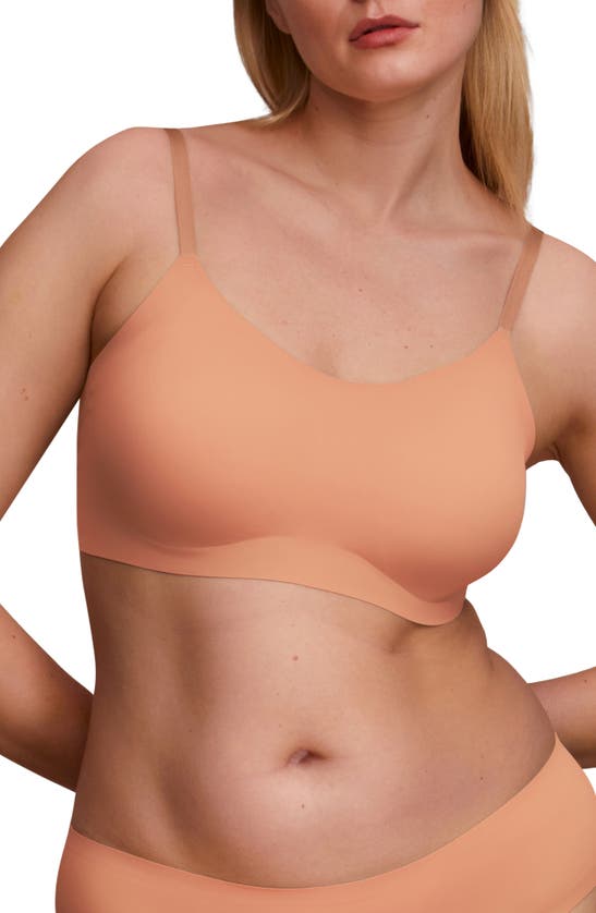 Eby Support Bralette In Peach Bloom