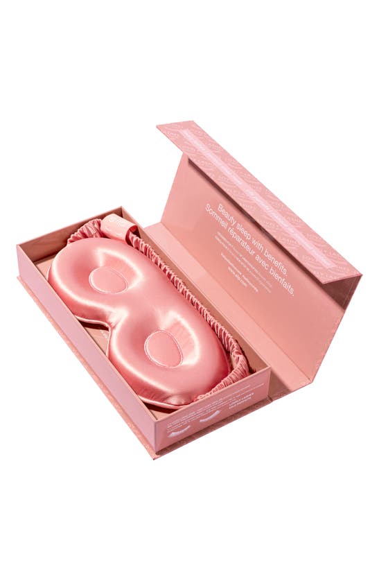 Shop Slip Lovely Lashes Pure Silk Contour Sleep Mask In Rose