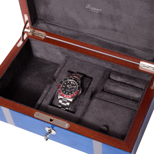 Shop Rapport London Carnaby Watch And Accessory Box In Blue