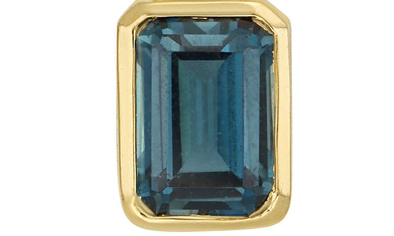 Bony Levy Blc 14k Gold London Blue Topaz Pendant Necklace In 14k Yellow Gold