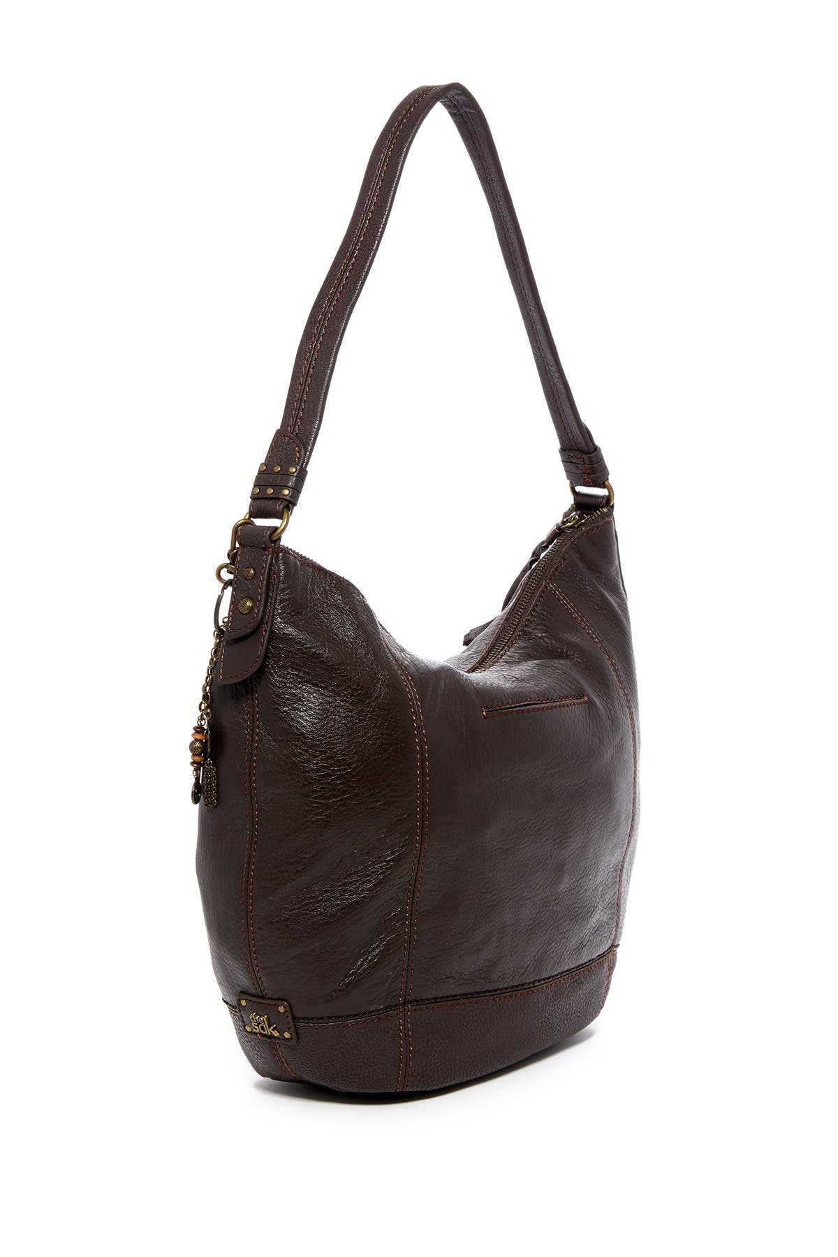 the sak sequoia leather hobo bag