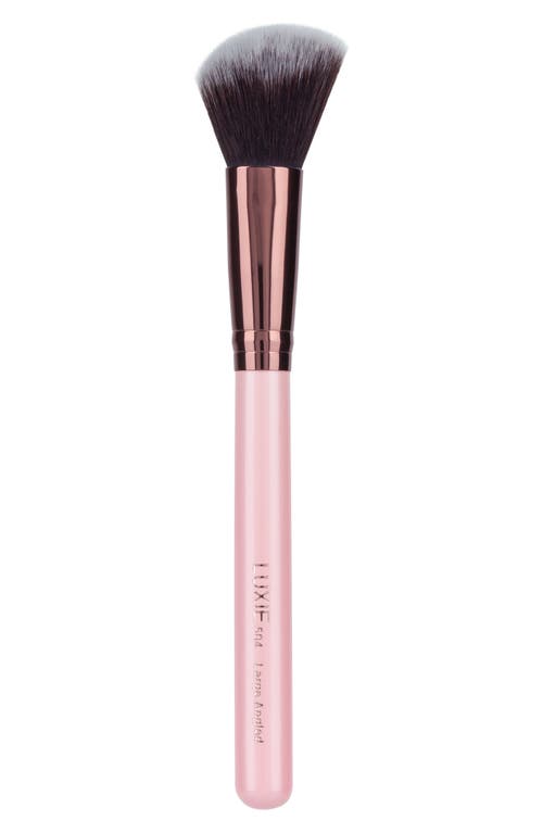 Luxie 504 Rose Gold Large Angled Face Brush