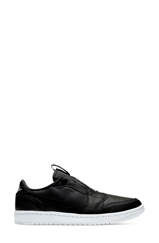 Shop Jordan Air  1 Retro Slip-on Sneaker In Black/ White