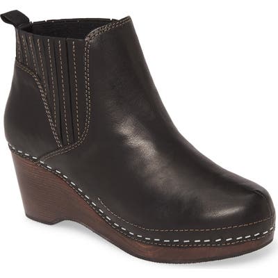 Kelsi Dagger Brooklyn Jax Clog Bootie, Black