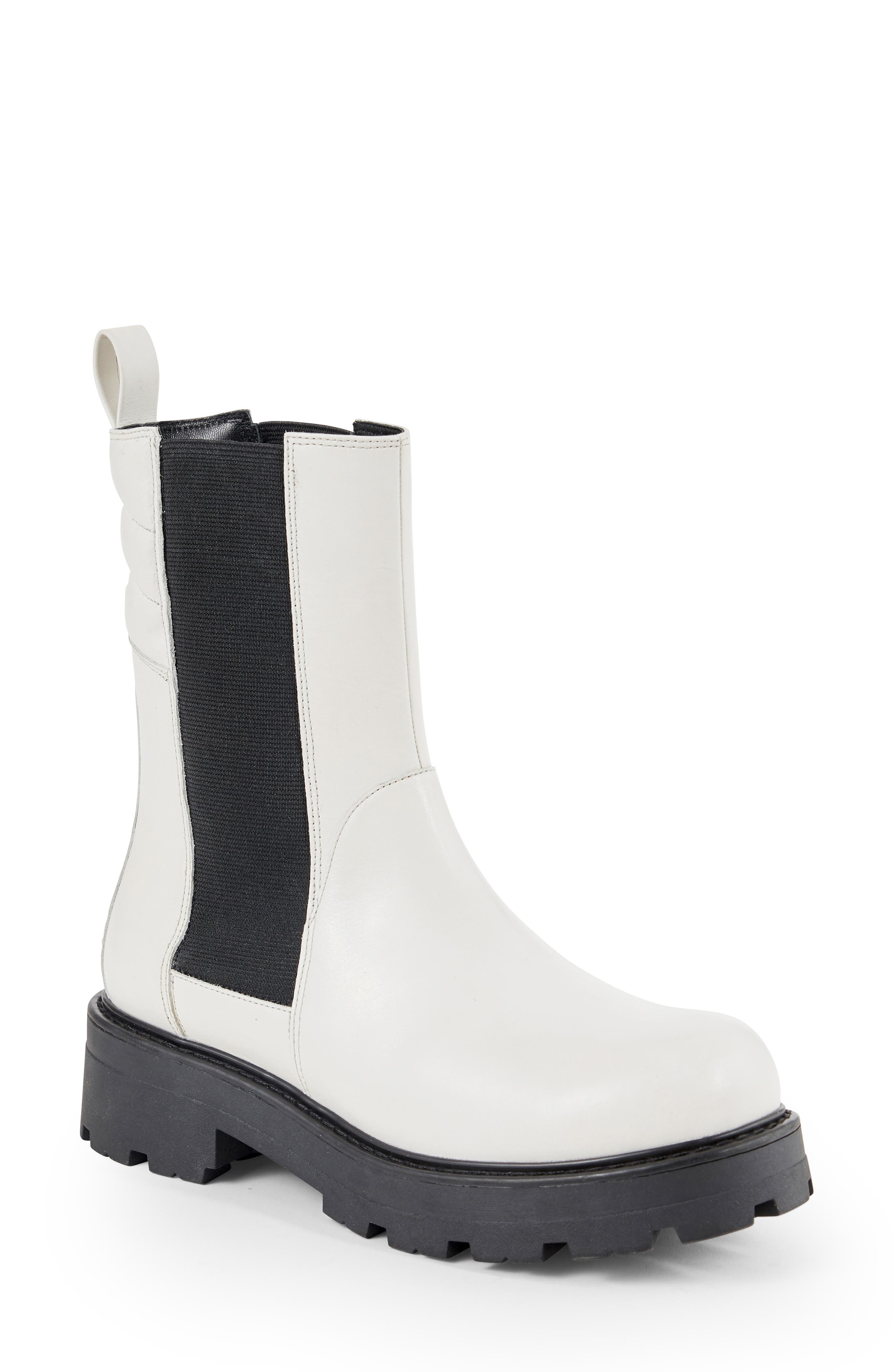 white chelsea boots womens