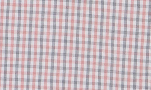 Nordstrom Rack Washed Poplin Long Sleeve Button-down Shirt In Blue/red/white Lattice Gingham