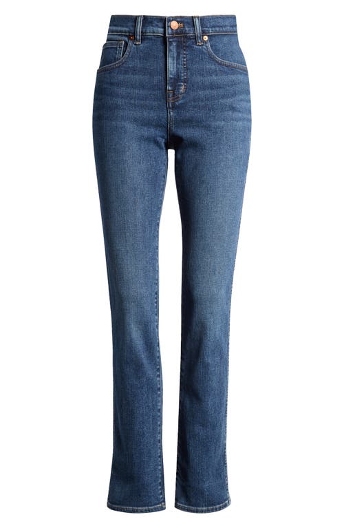 Madewell Mid Rise Stovepipe Jeans In Deming Wash