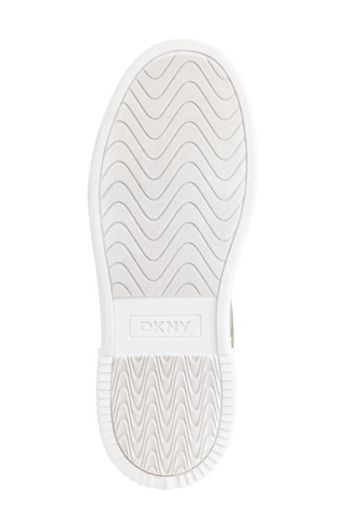 Shop Dkny Beverly Hidden Wedge Sneaker In Ash