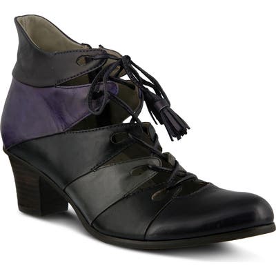 Spring Step Estrela Ghillie Bootie, Purple