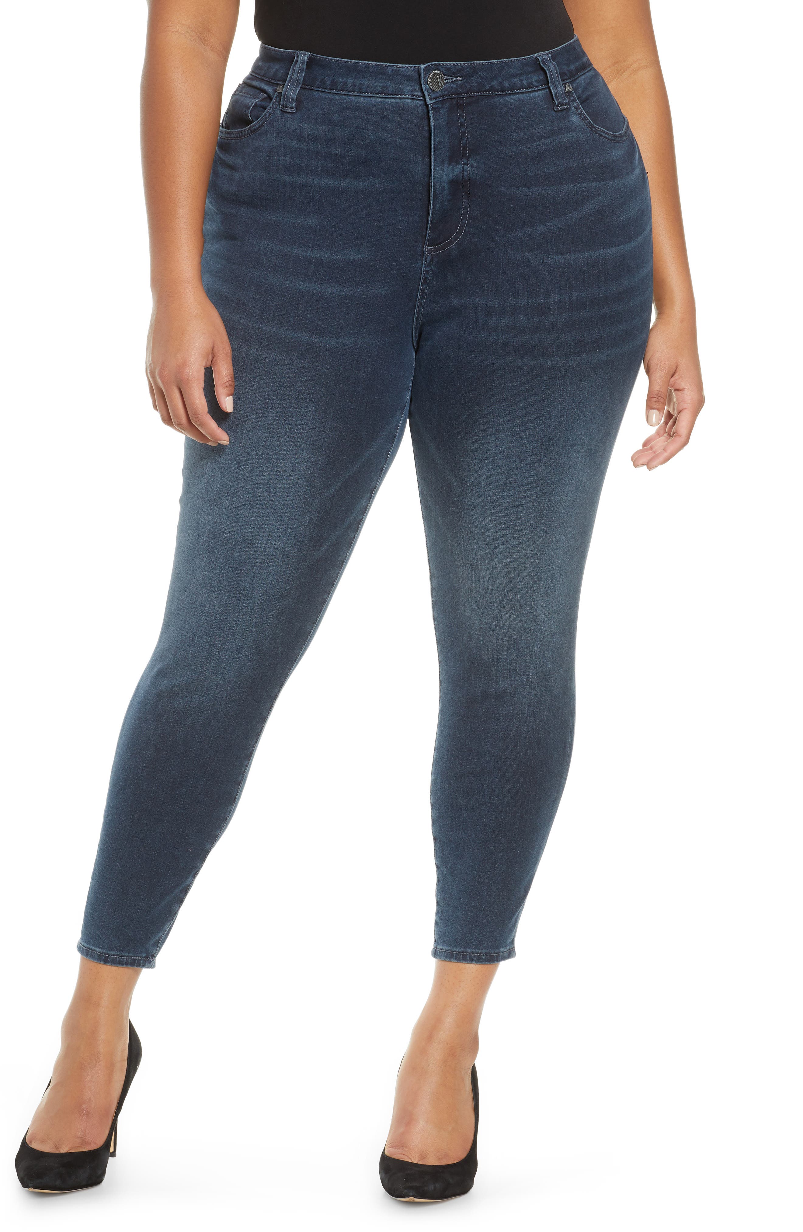 donna high rise ankle skinny