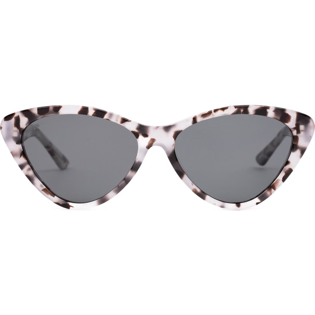 Sito Shades Seduction Polar 57mm Cat Eye Sunglasses In Brown