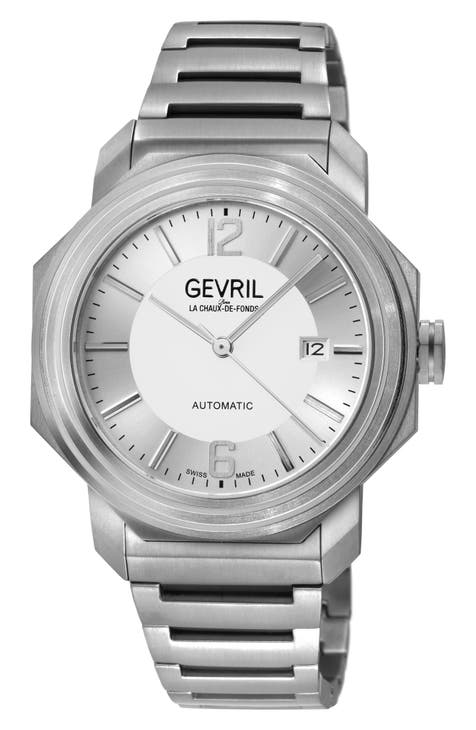 Roosevelt Automatic Bracelet Watch, 43mm