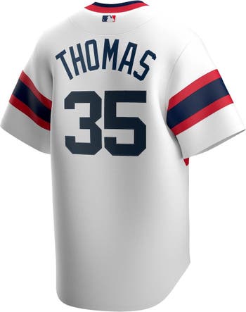 Nike Men's Nike Frank Thomas White Chicago White Sox Home Cooperstown  Collection Player Jersey