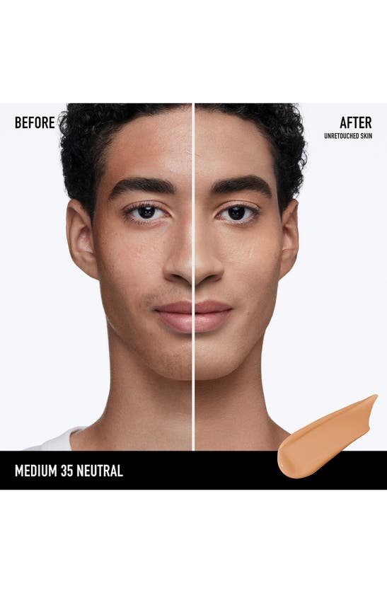 Shop Bareminerals Barepro 24hr Wear Skin-perfecting Matte Liquid Foundation Mineral Spf 20 Pa++ In Medium 35 Neutral