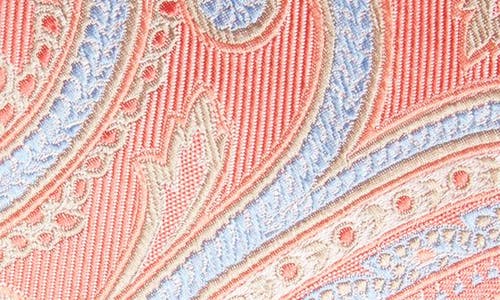 Shop Nordstrom Paisley Silk Tie In Coral