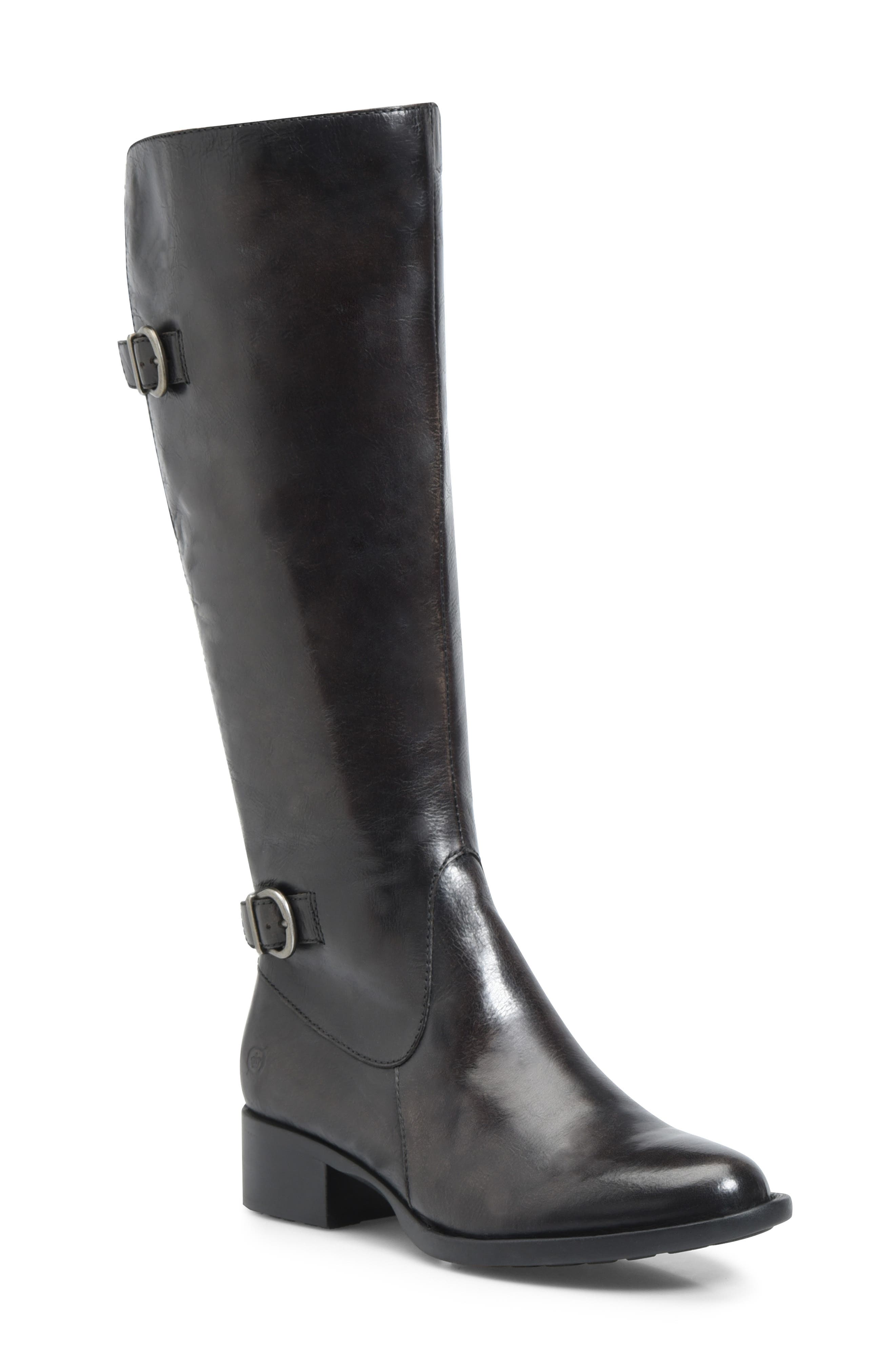 nordstrom black riding boots