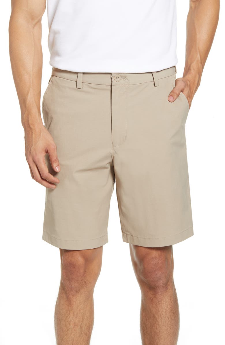 VINEYARD VINES On-The-Go Waterproof Performance Shorts, Main, color, KHAKI