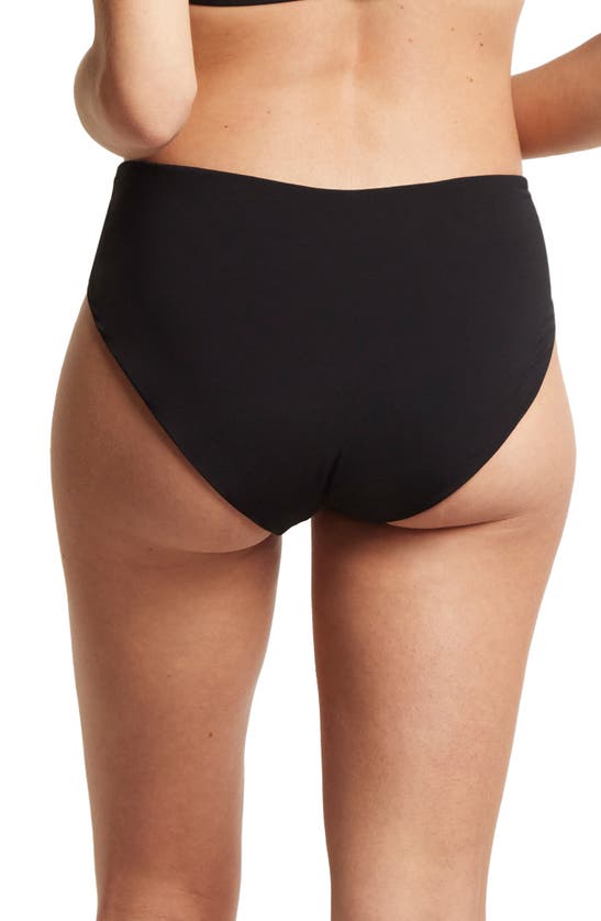 Shop Hanky Panky V-cut Bikini Bottoms In Black