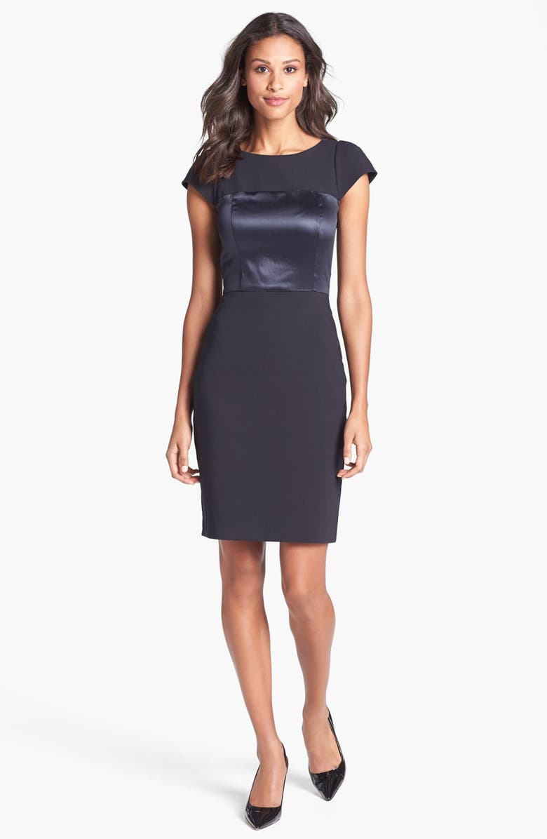 French Connection Cotton Blend Sheath Dress | Nordstrom