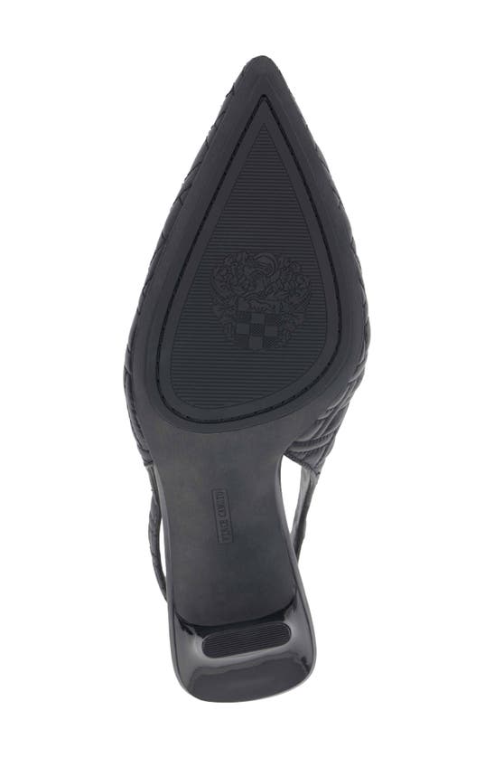 Shop Vince Camuto Baneet Pointed Toe Slingback Pump In Black