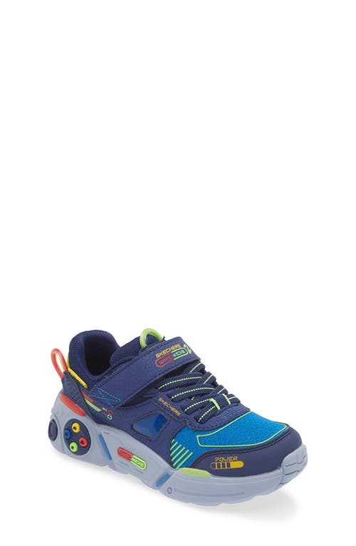 Shop Skechers Kids' Game Kicks® Gametronix 2.0 Sneaker In Navy/multi