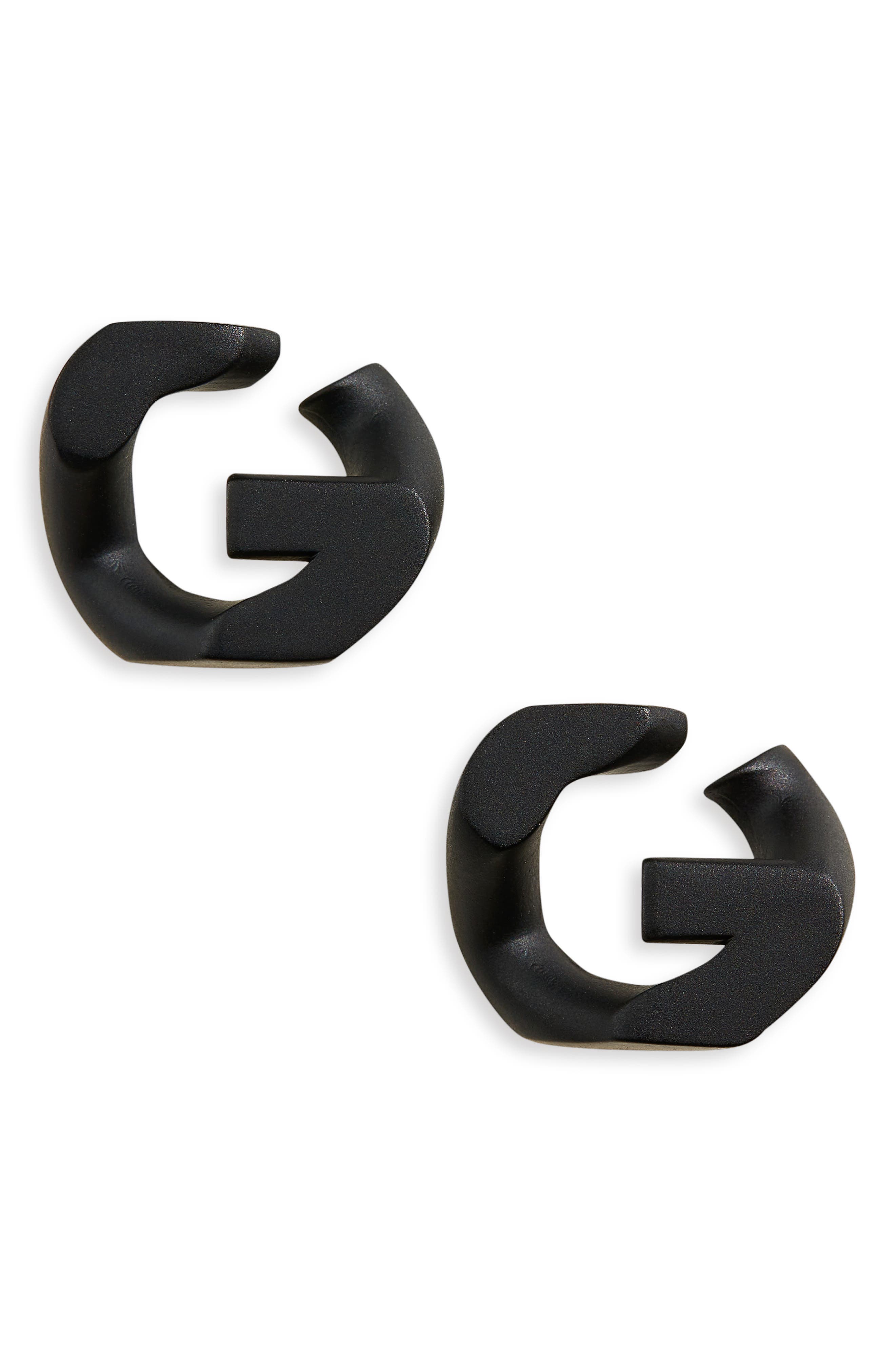 givenchy black earrings