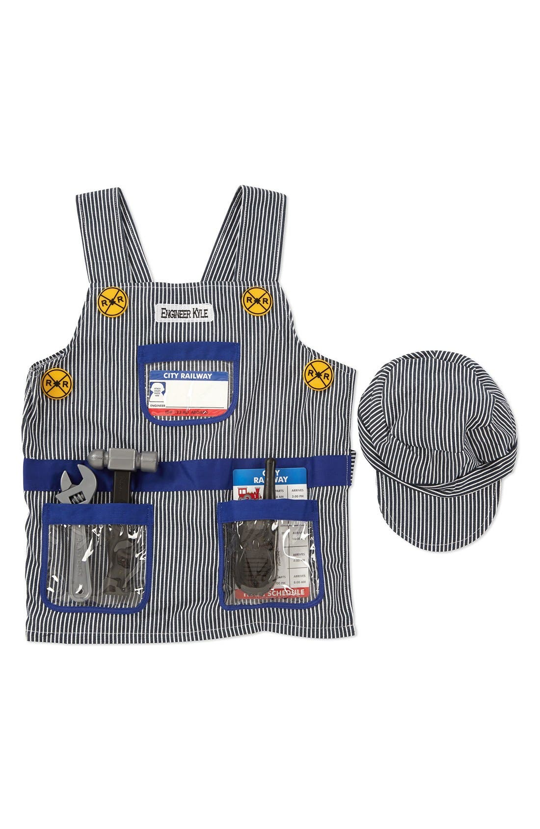 melissa and doug train engineer costume