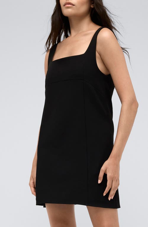 Shop Kenneth Cole Strappy Open Back Shift Dress In Black