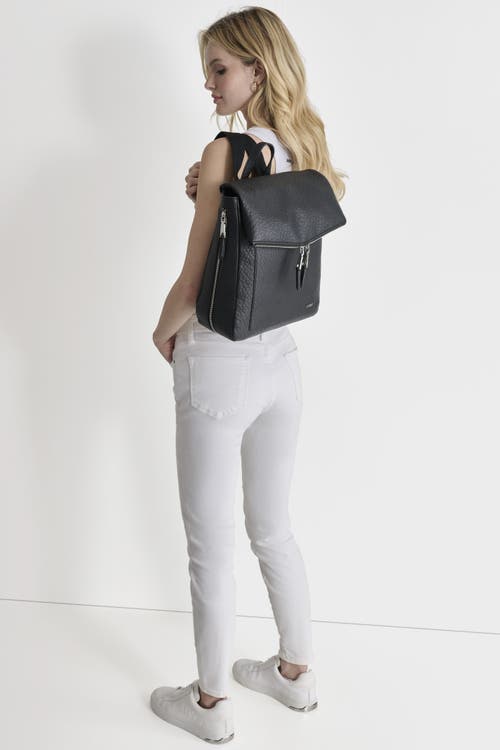 Dkny Taryn Backpack In Black/silver