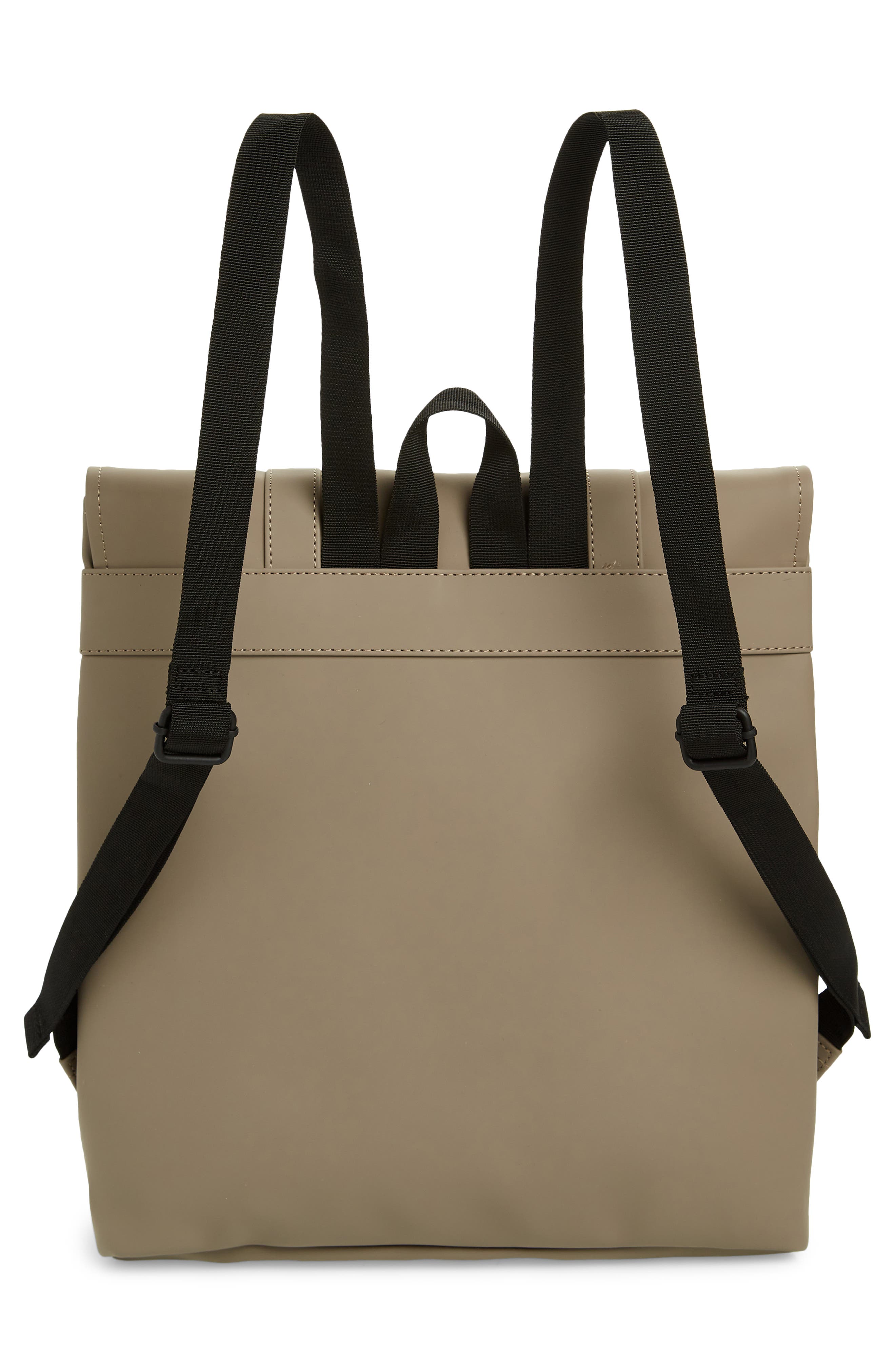 rains leather backpack