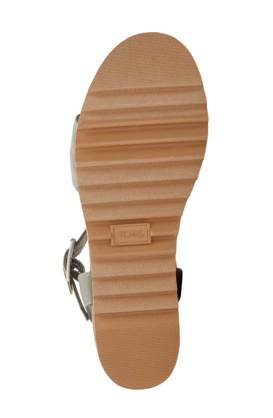 Toms Diana Platform Wedge Sandal In Gray ModeSens