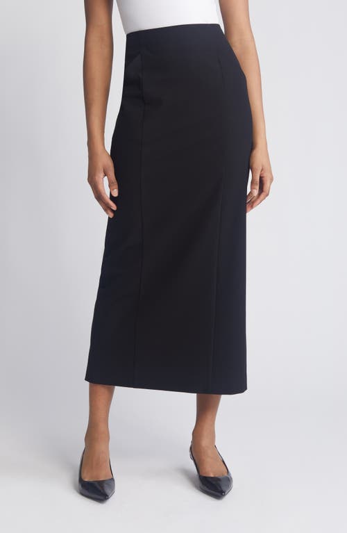 Neriah Midi Skirt in Black