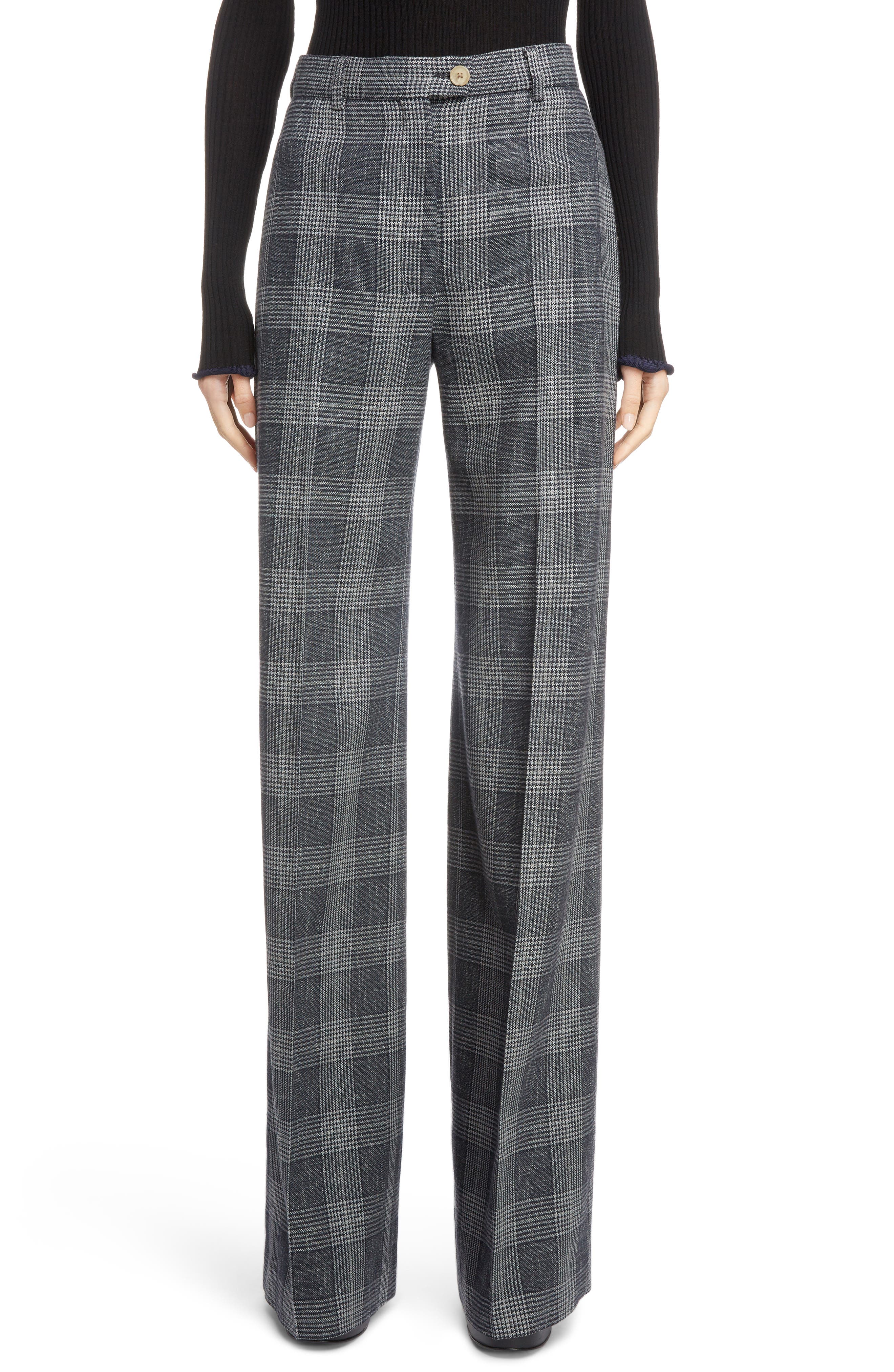 acne studios wide leg pants