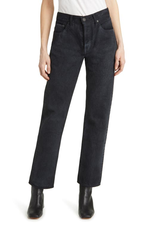 Banning Ankle Straight Leg Jeans in Black