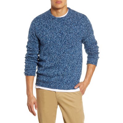 1901 Textured Crew Sweater, Blue