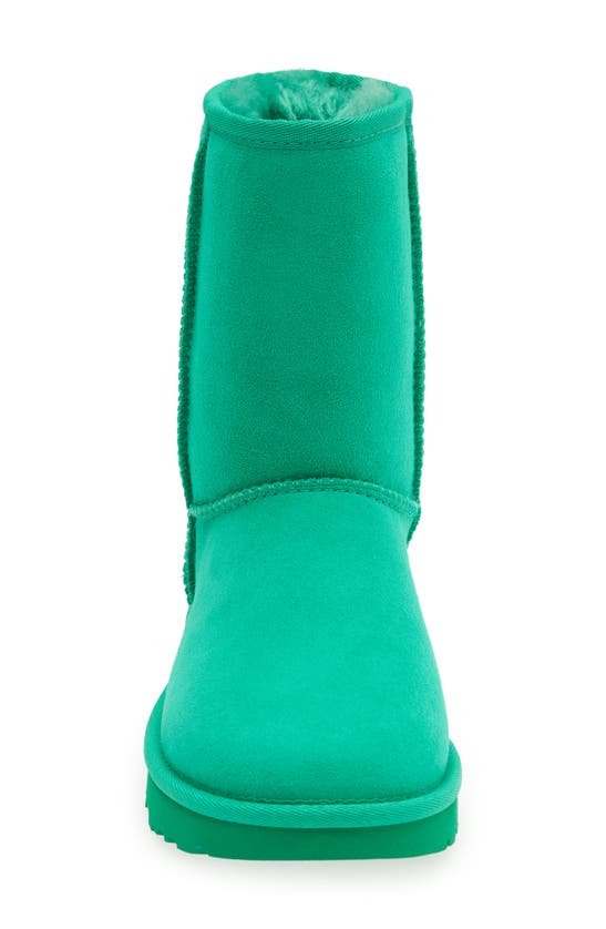 Ugg Classic Ii Genuine Shearling Lined Short Boot In Emerald Green