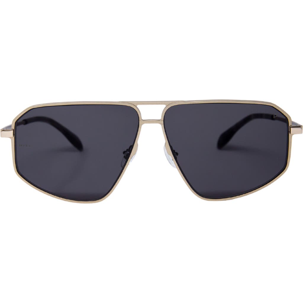 Mita Sustainable Eyewear Milano 57mm Aviator Sunglasses In Blue