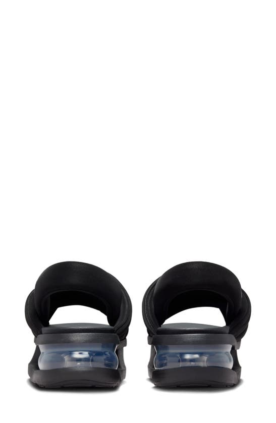 Shop Nike Air Max Isla Platform Sandal In Black/ Black/ Anthracite