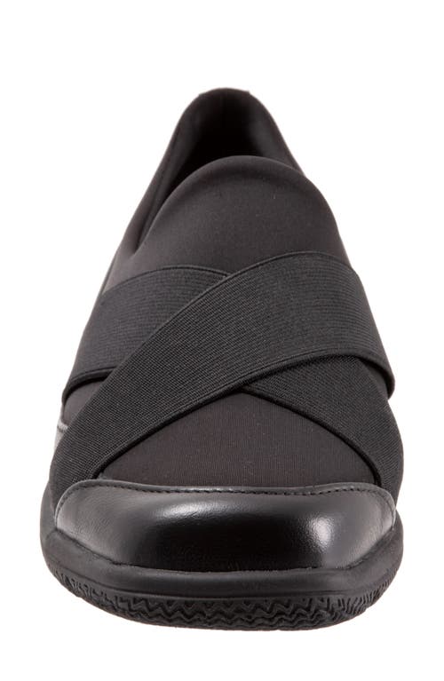 Shop Trotters Urbana Slip-on In Black/black