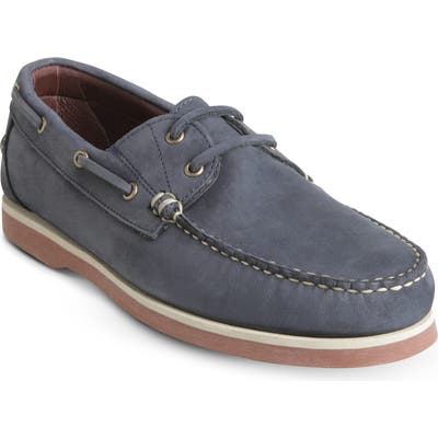 Allen Edmonds Force 10 Boat Shoe, Blue